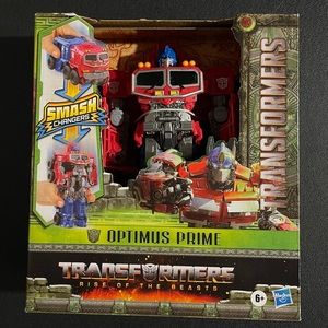 Transformers 7 Rise of the Beasts Smash Changer 9" Optimus Prime